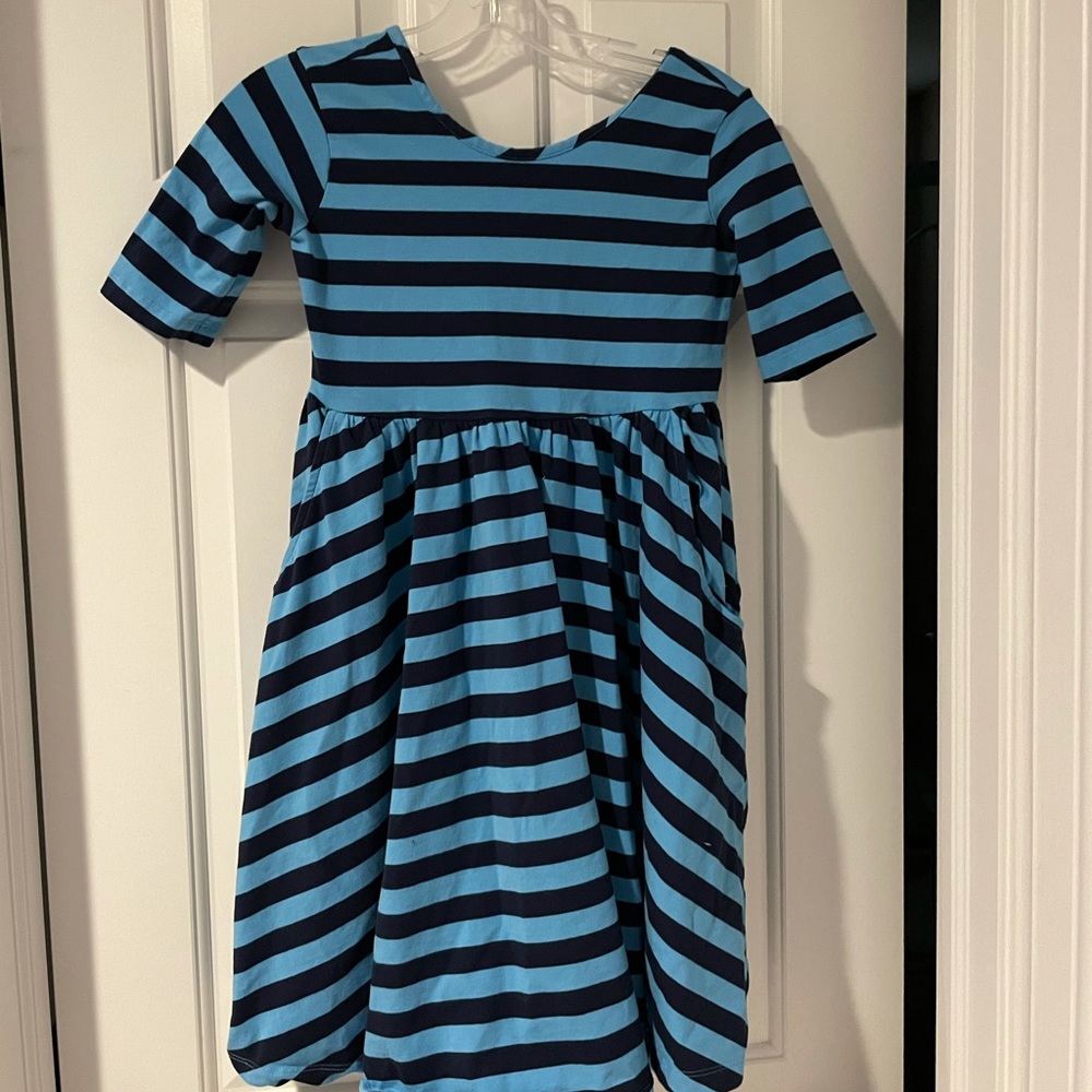 Hanna Andersson 3/4 sleeve dress, sz 10